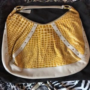 HSN Chi by Falchi Leather Bag